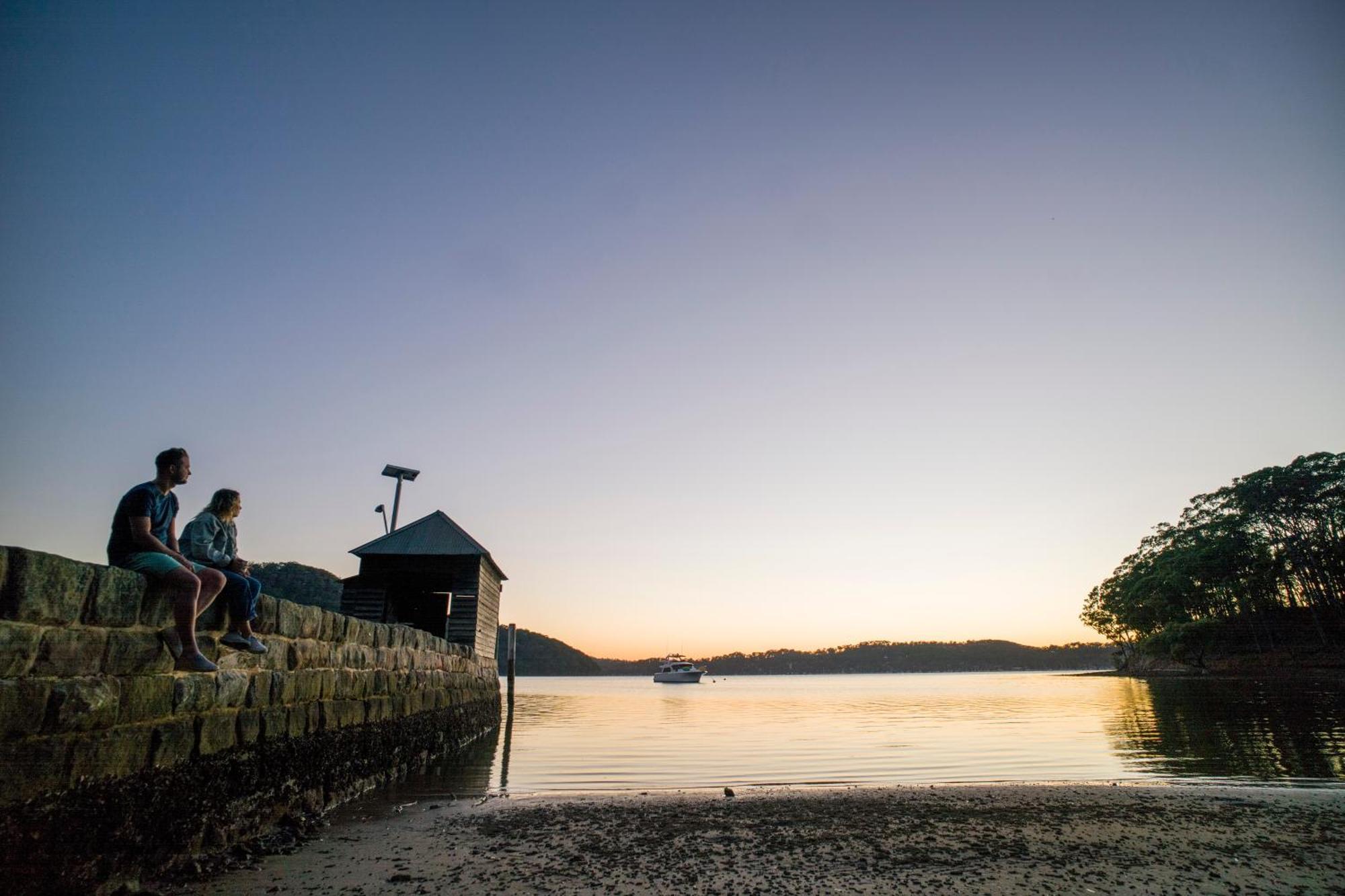 Hostel Yha Pittwater Eco, Sydney Church Point Exterior foto